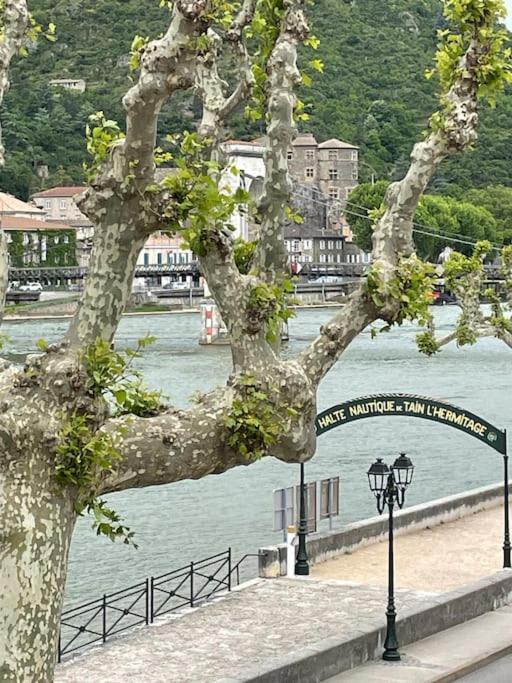 Villa La Batellerie, Vue Sur Rhone Tain-lʼHermitage Esterno foto