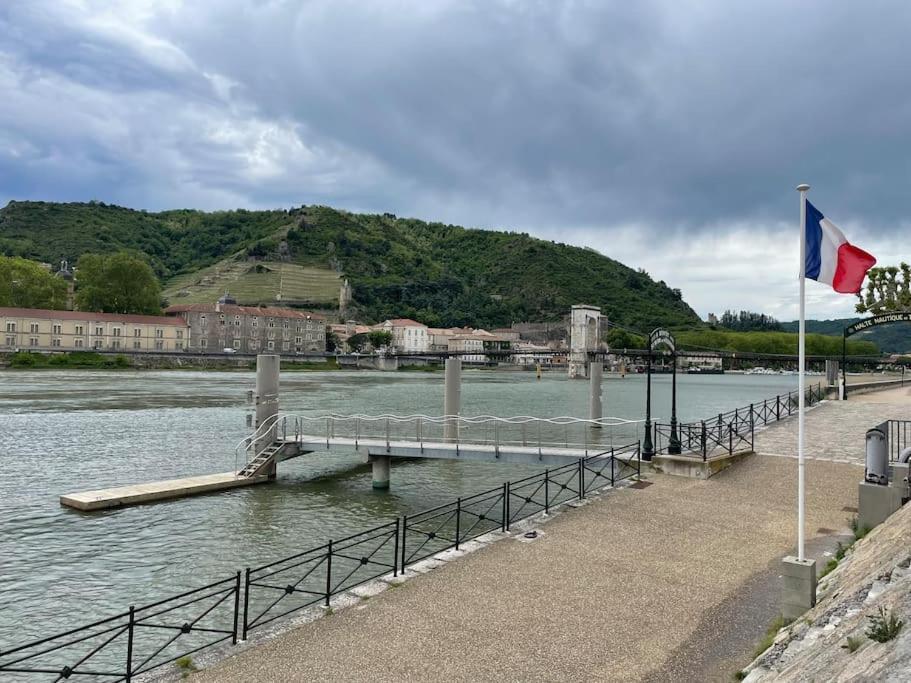 Villa La Batellerie, Vue Sur Rhone Tain-lʼHermitage Esterno foto